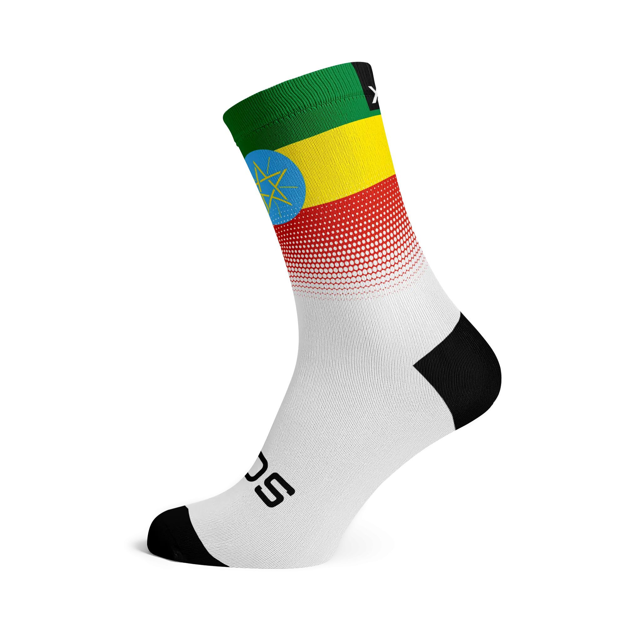 Ethiopia Flag Socks