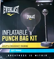 EVERLAST INFLATABEL PUNCH BAG KIT ON STAND