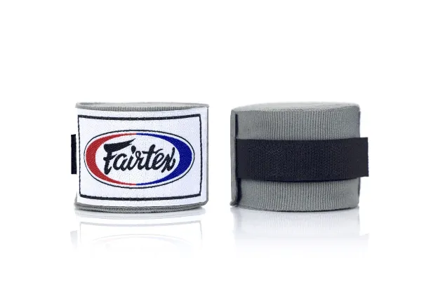 Fairtex HW2 Elasticied Muay Thai Kick Boxing Protective Hand Wraps Boxing Bandages 4.5m