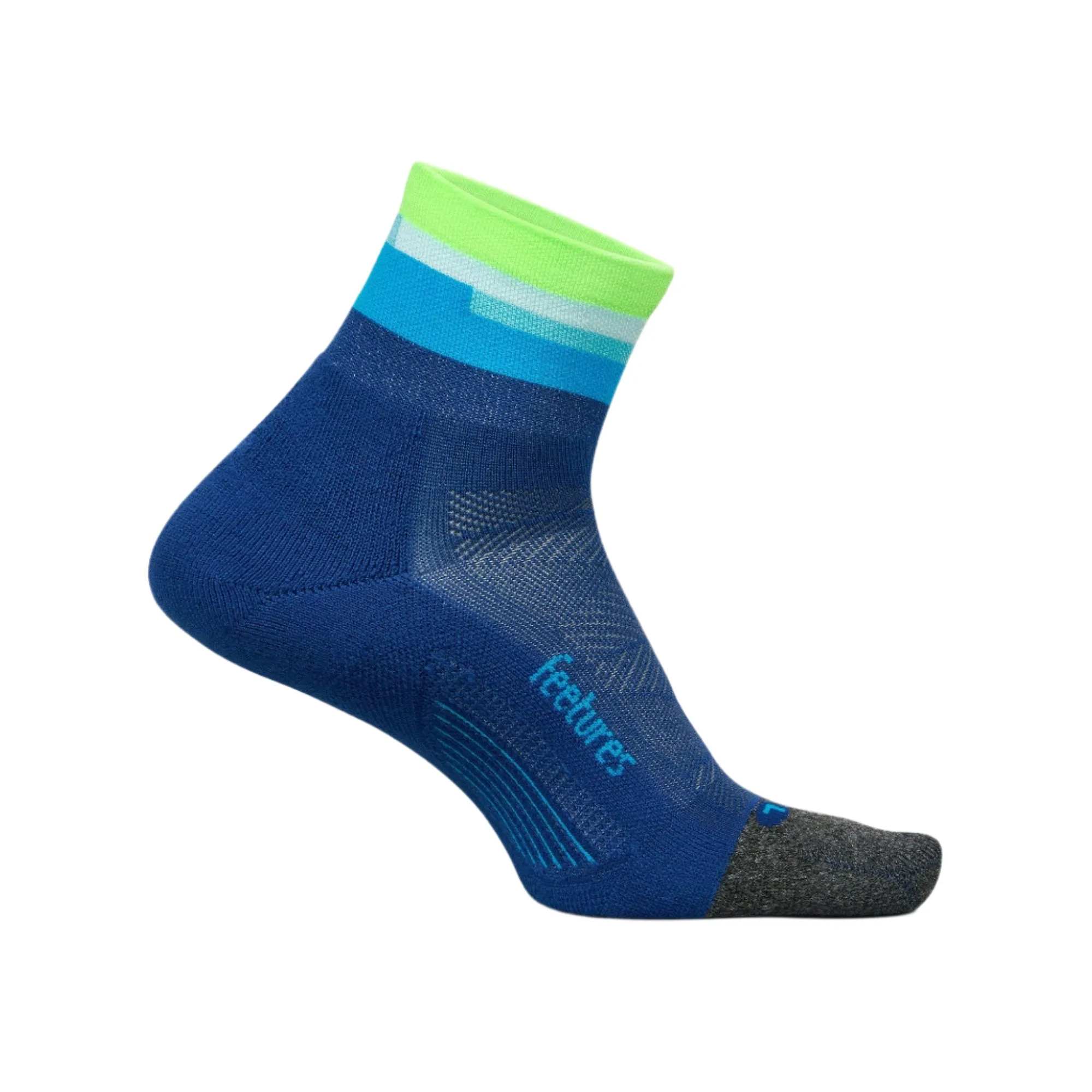 Feetures Elite Light Cushion Quarter Socks