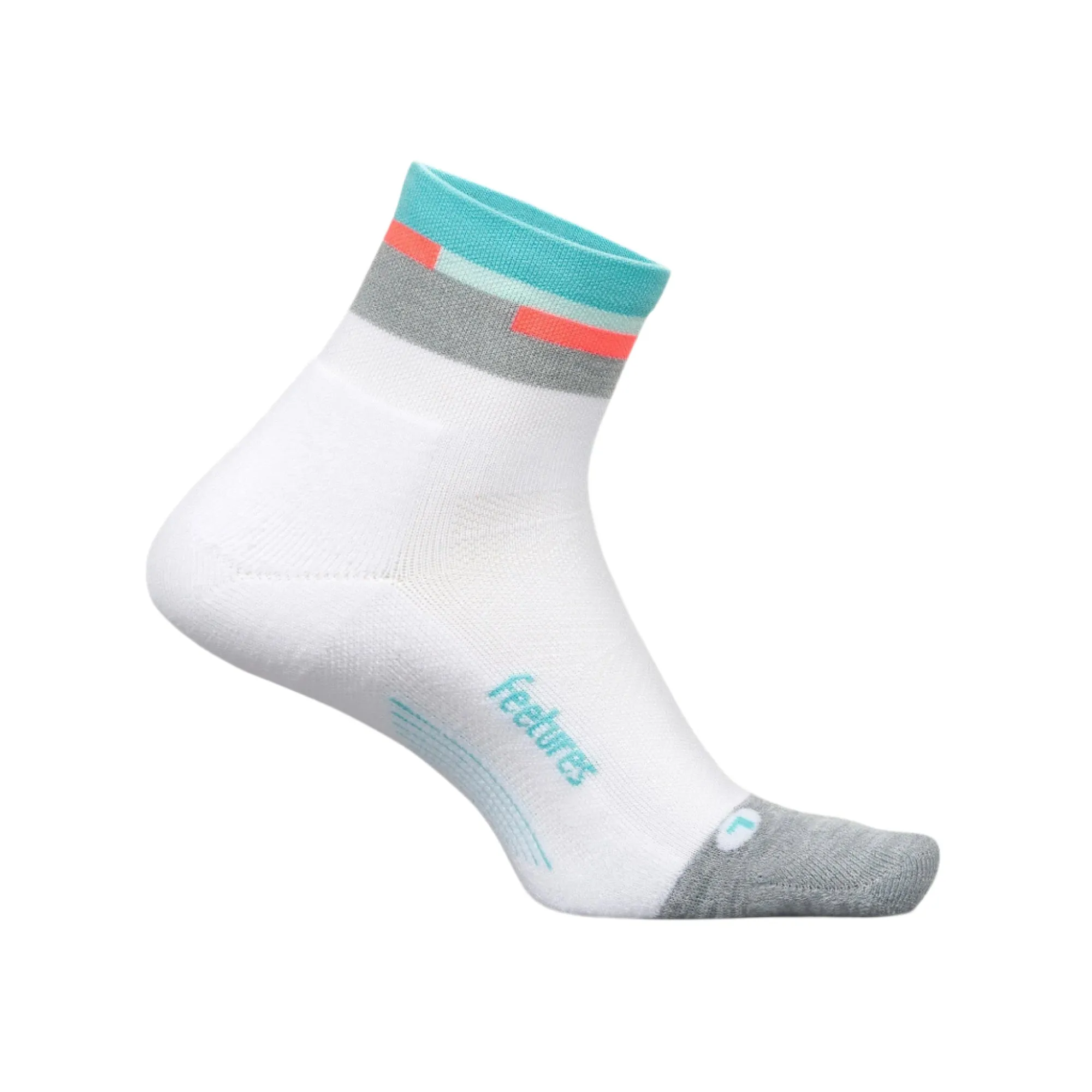 Feetures Elite Light Cushion Quarter Socks