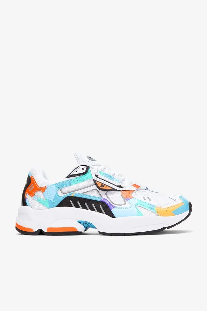 Fila Men's Archive RJV '90s 1RM01551- 118 White/Blk/Electric Purple