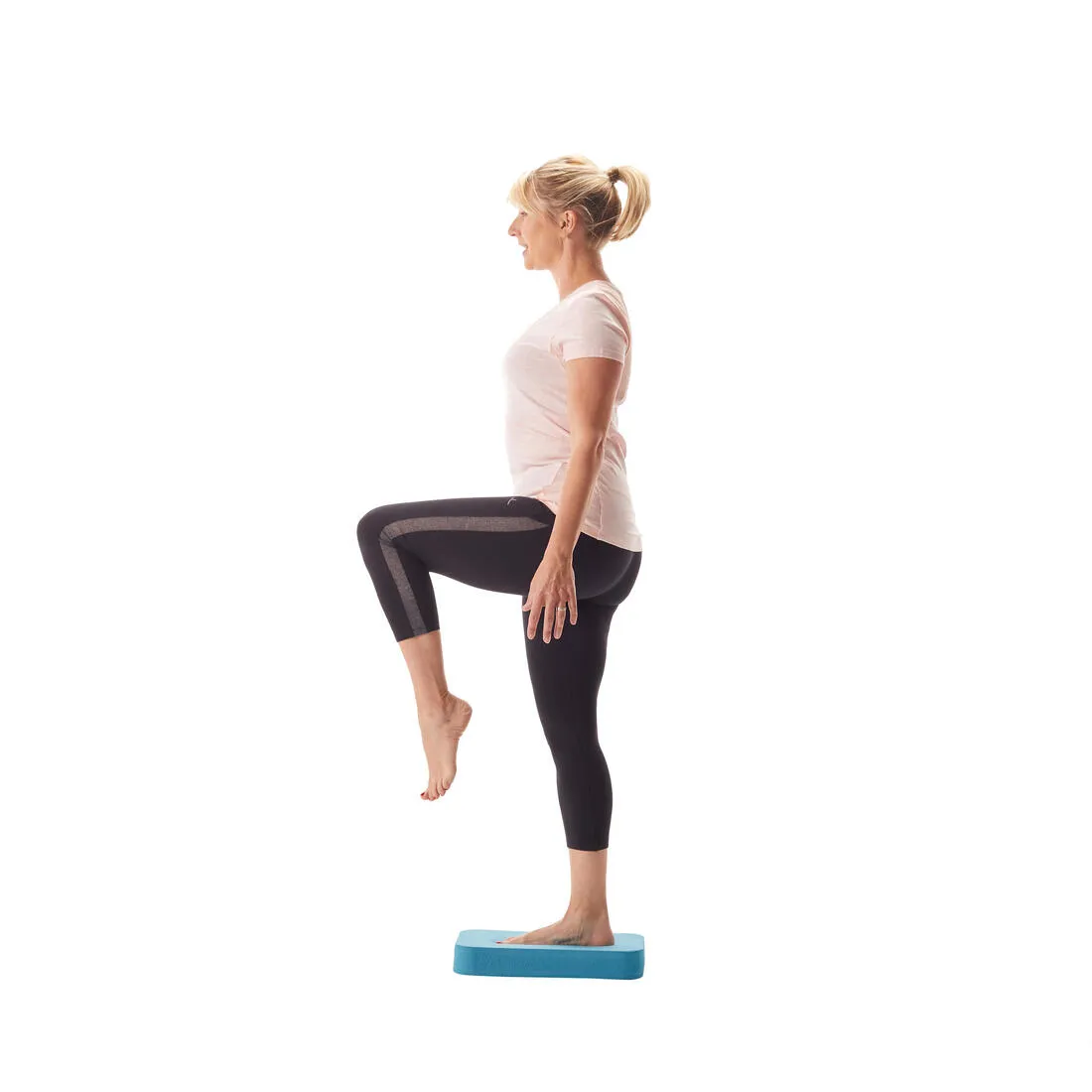Fitness Small Balance Pad (39 cm x 24 cm x 6 cm) - Blue