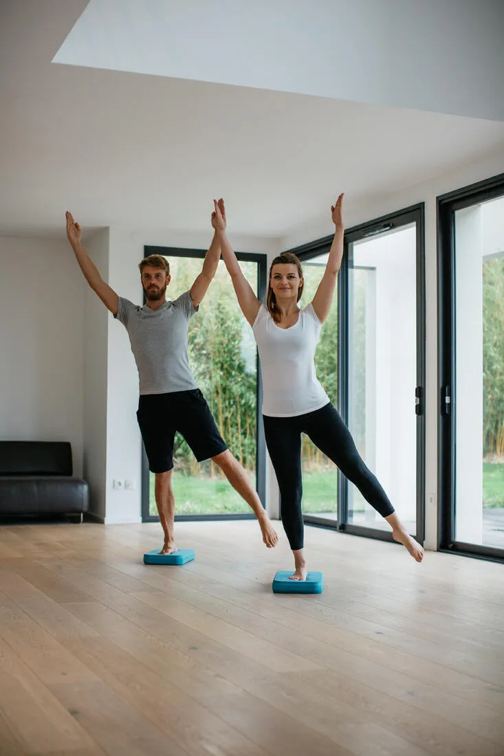 Fitness Small Balance Pad (39 cm x 24 cm x 6 cm) - Blue