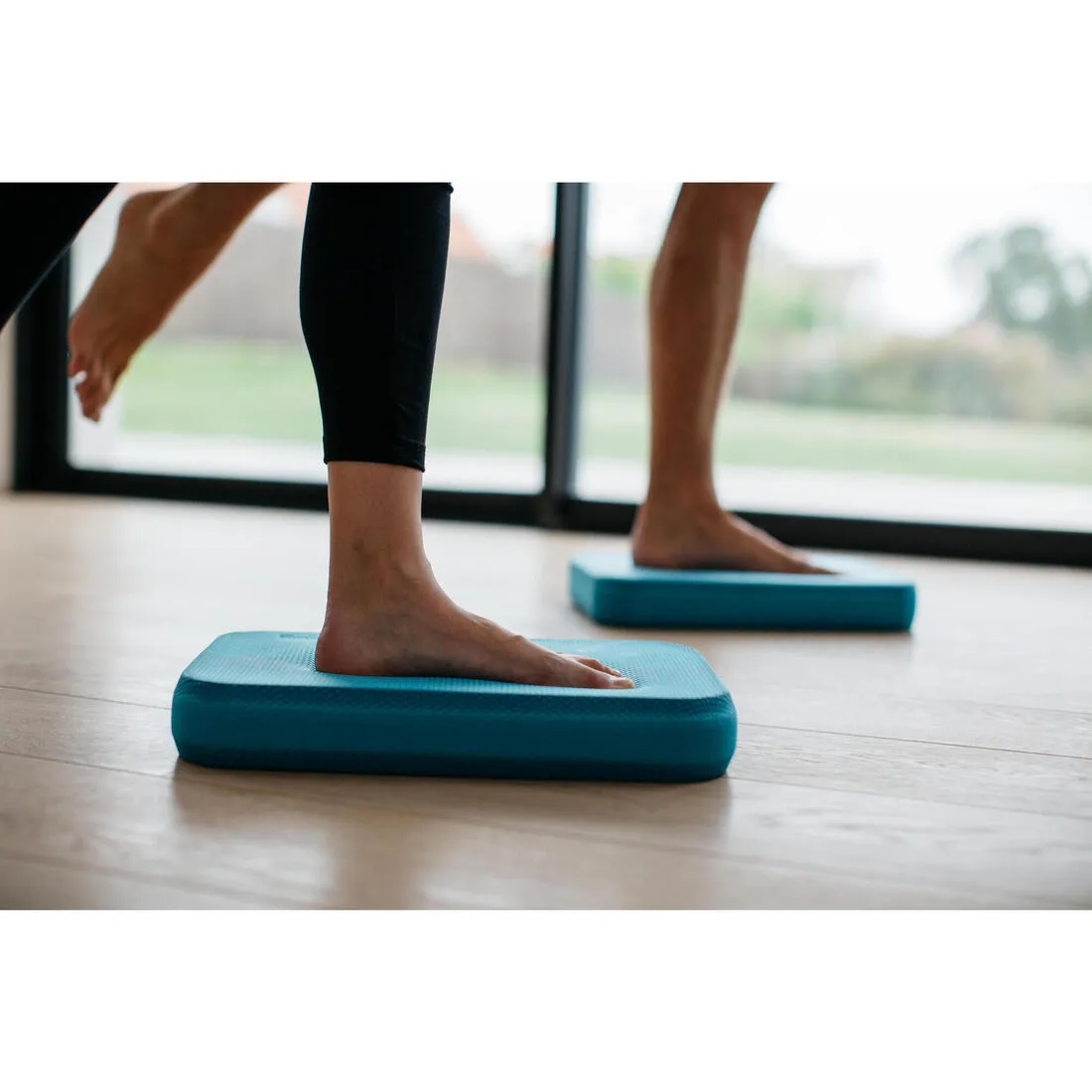 Fitness Small Balance Pad (39 cm x 24 cm x 6 cm) - Blue