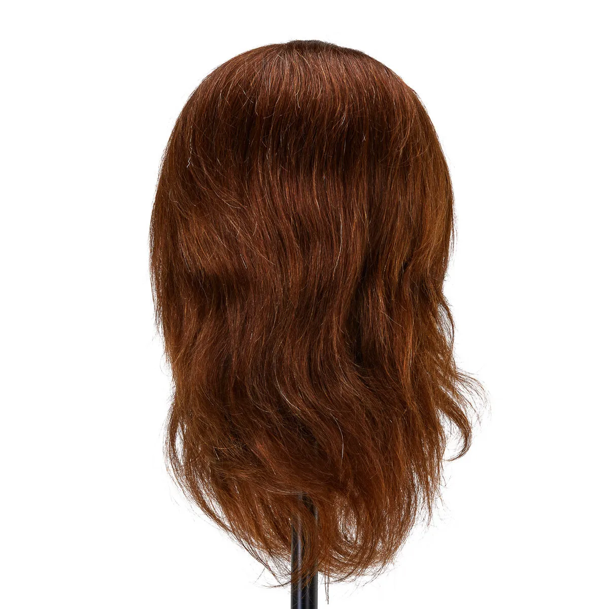 Gabbiano WZ4 Training Head With Beard, Natural Hair, Colour 4#, Length 8" 6"