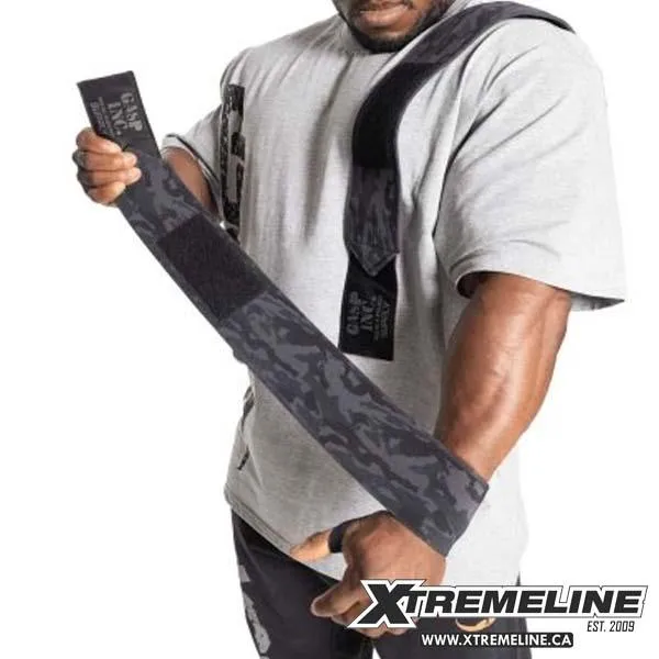 GASP Heavy Duty 24" Wrist Wraps, Dark Camo