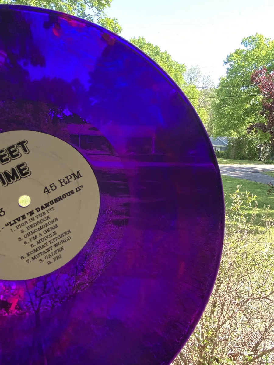 Gee Tee – Live N' Dangerous II [PURPLE VINYL Australian PUNK ROCK!] – New 12"