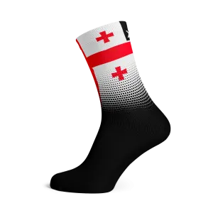 Georgia Flag Socks