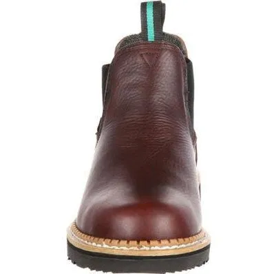 Georgia Men's Giant 5" Steel Toe Waterproof High Romeo Work Boot -Brown- GR530