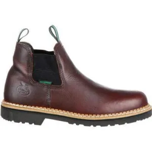 Georgia Men's Giant 5" Steel Toe Waterproof High Romeo Work Boot -Brown- GR530