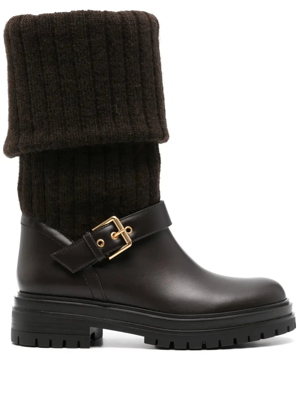 Gianvito Rossi leather ankle boots