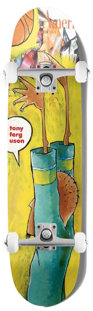 Girl Jenkins Basketball Tony Ferguson PSSTIX x Venom Custom Complete Skateboard - 7.5"