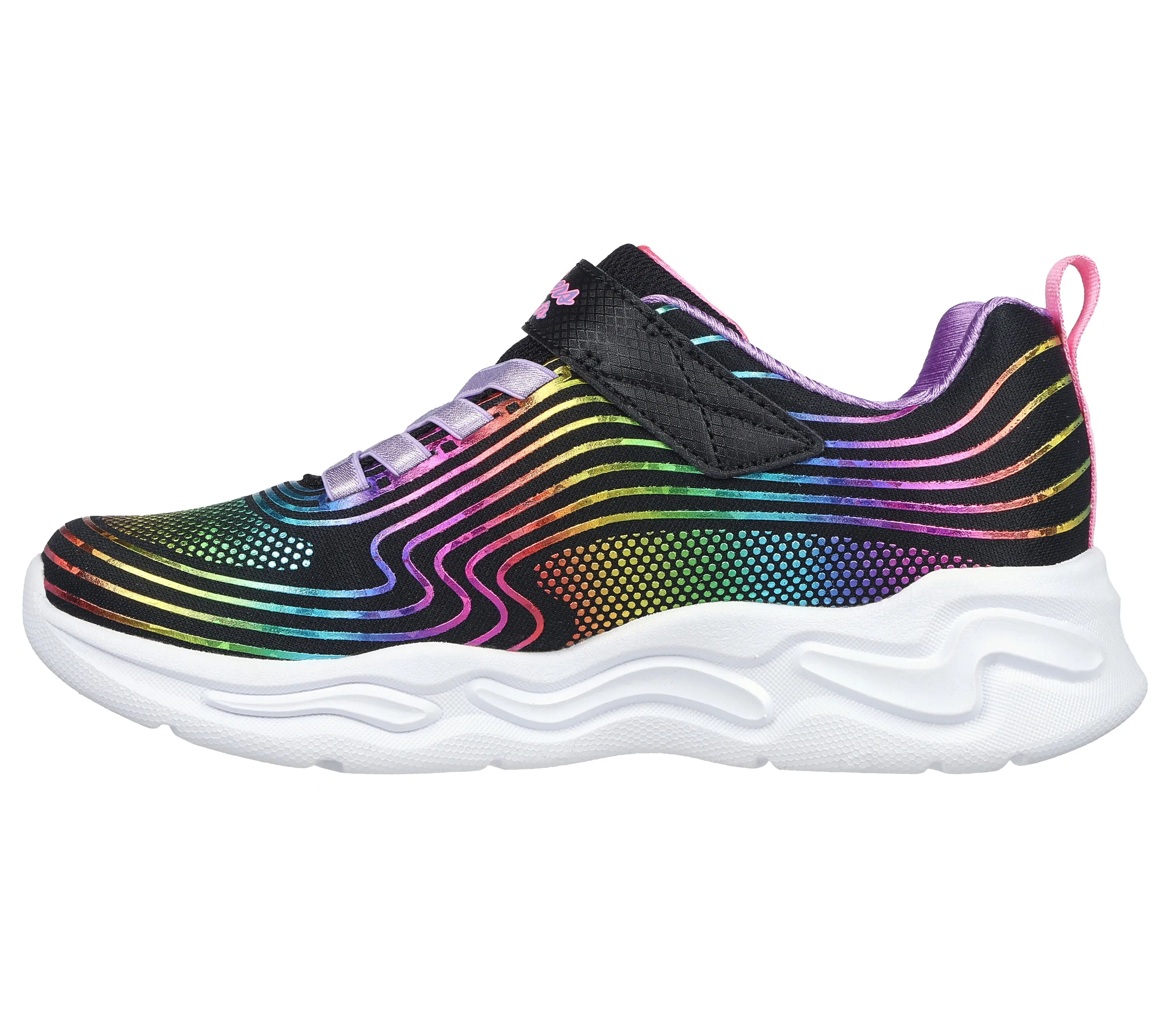 Girls' S Lights Wavy Beams Shoes