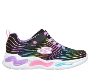 Girls' S Lights Wavy Beams Shoes