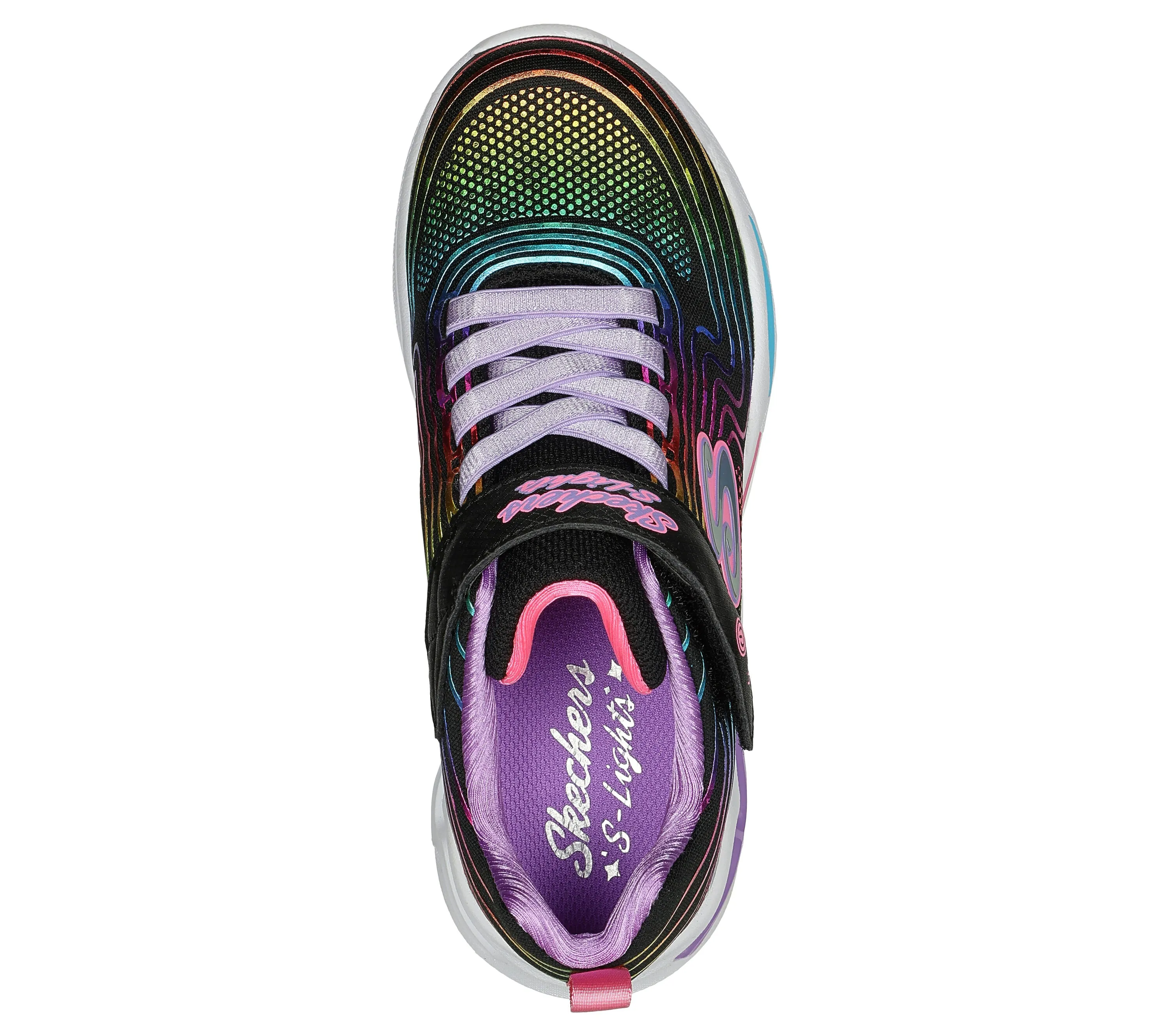 Girls' S Lights Wavy Beams Shoes