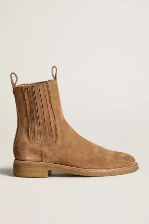 Golden Goose Crepe Sole Suede Chelsea Boot