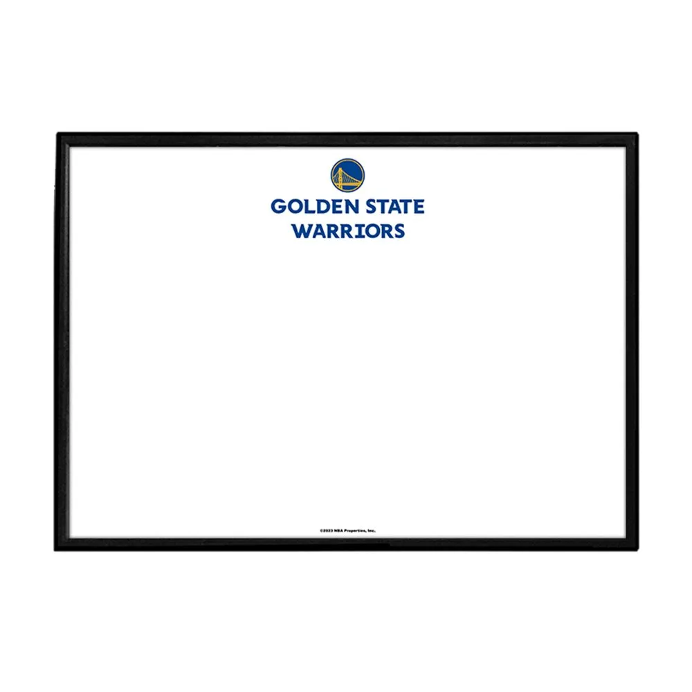 Golden State Warriors: Framed Dry Erase Wall Sign