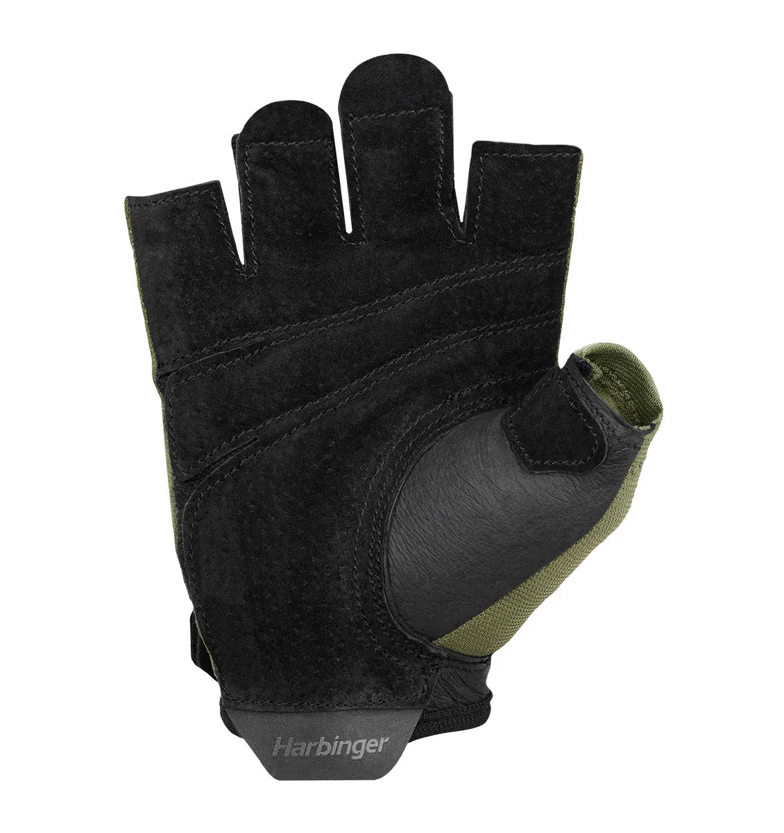 Harbinger Power Weight Lifting Gloves 2.0 - Green