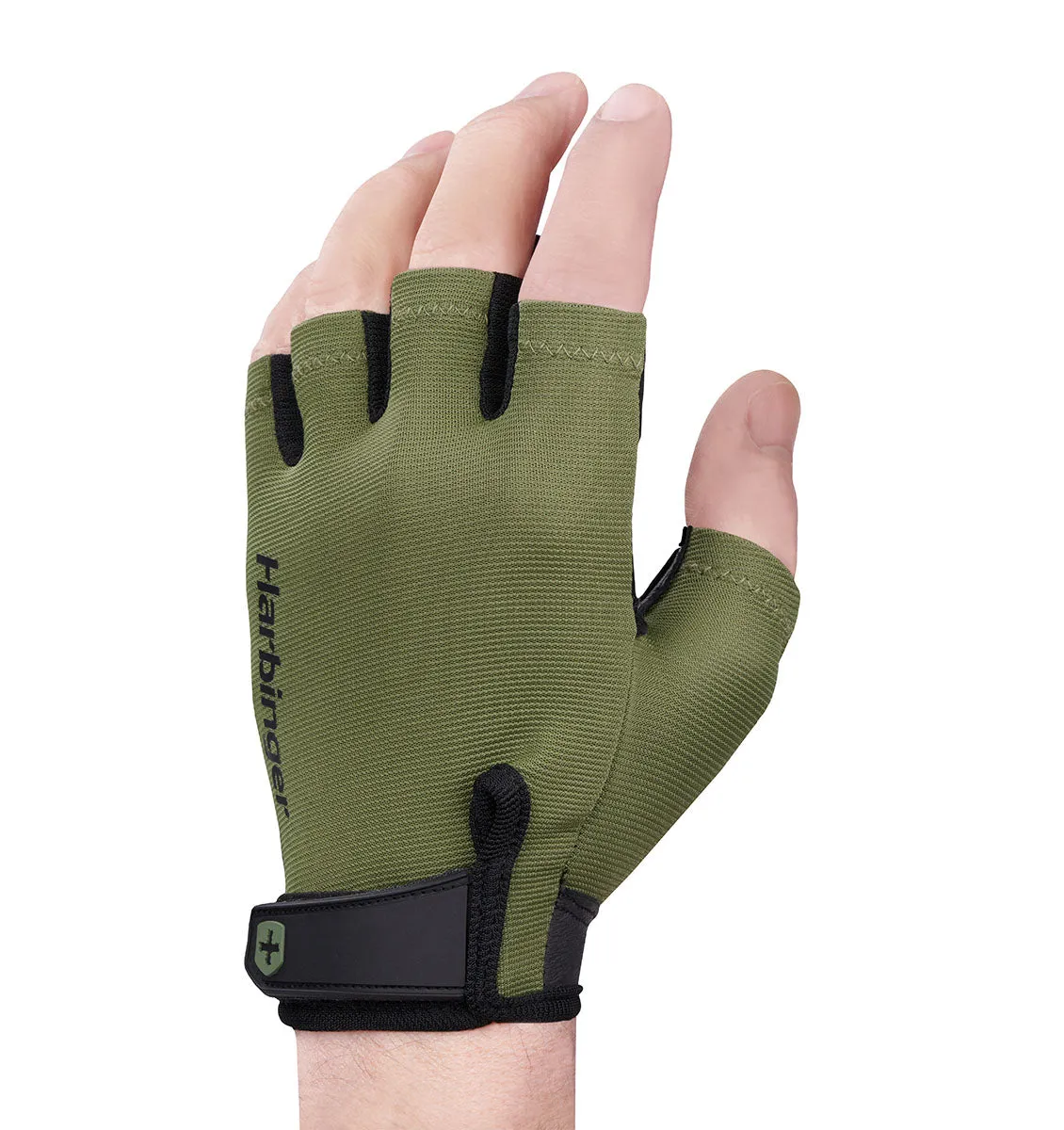 Harbinger Power Weight Lifting Gloves 2.0 - Green
