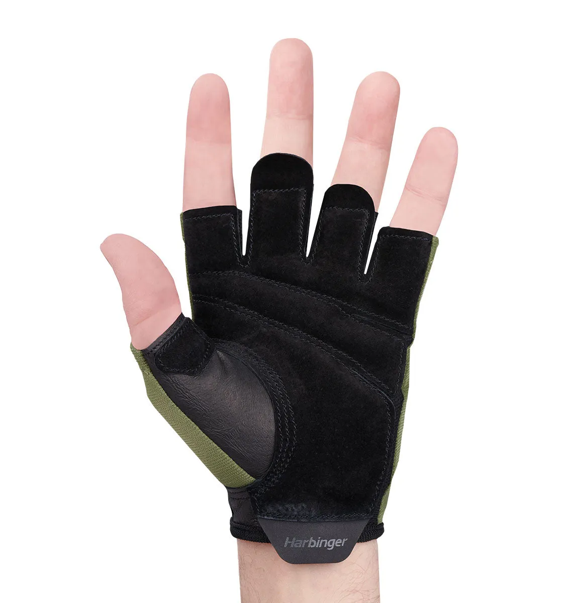 Harbinger Power Weight Lifting Gloves 2.0 - Green