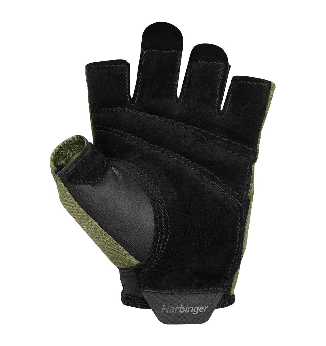 Harbinger Power Weight Lifting Gloves 2.0 - Green