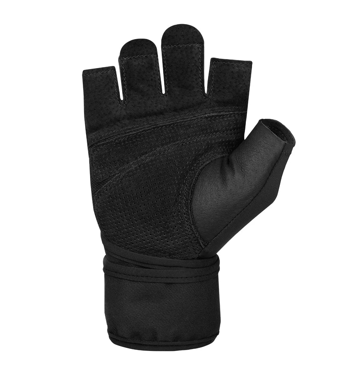 Harbinger Women's Pro Wrist Wrap Weight Lifting Gloves 2.0 - Black