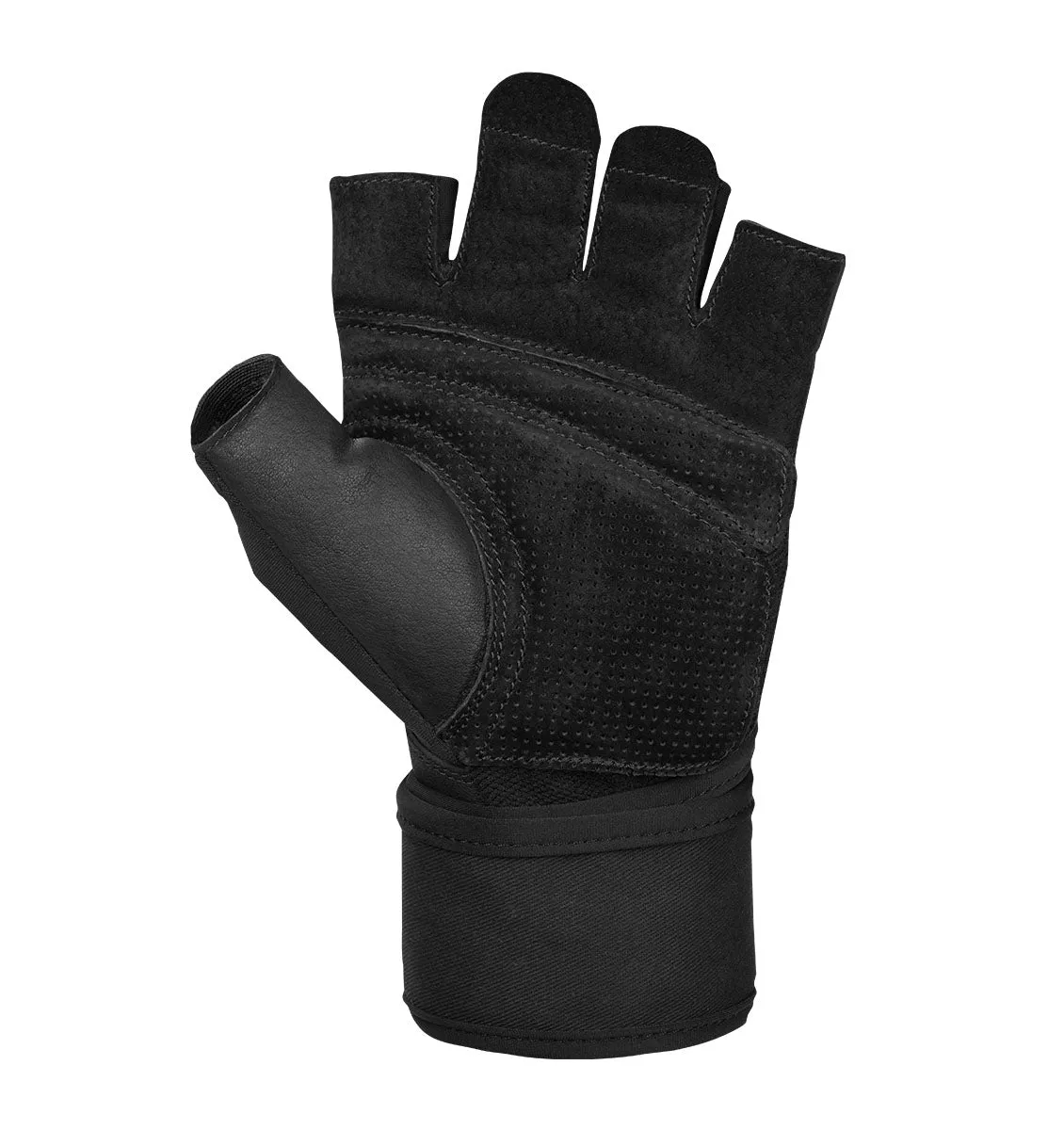 Harbinger Women's Pro Wrist Wrap Weight Lifting Gloves 2.0 - Black