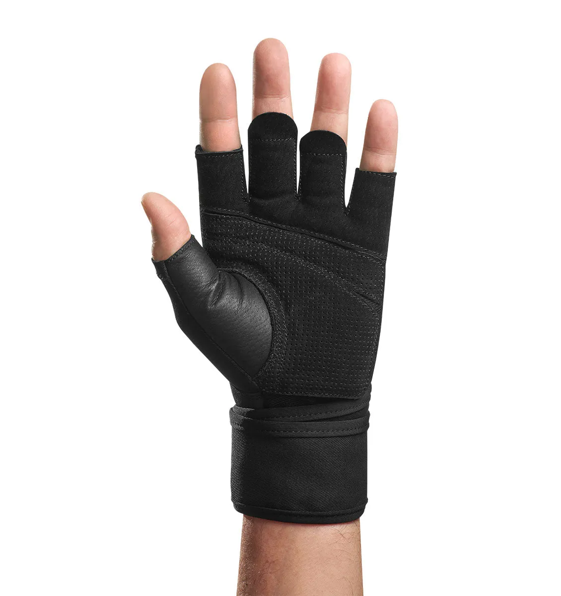 Harbinger Women's Pro Wrist Wrap Weight Lifting Gloves 2.0 - Black