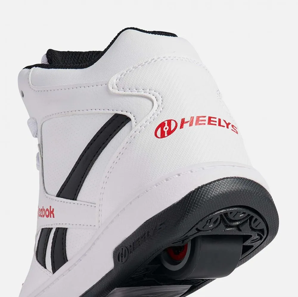 Heelys x Reebok BB4500 Mid Shoes - White / Black / Red