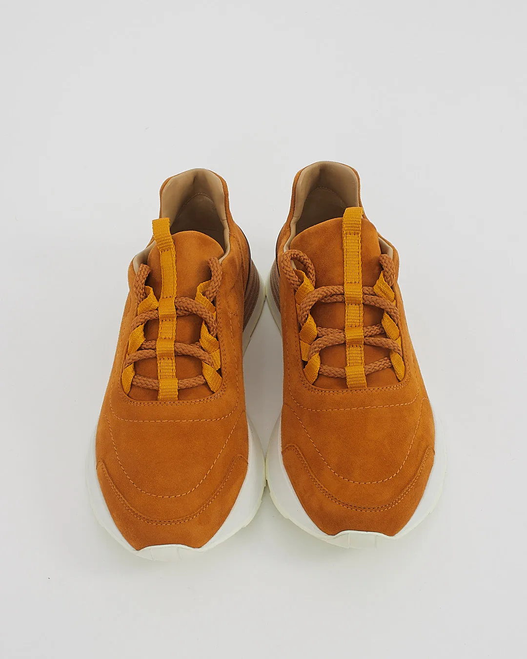 Hermès Tan Suede Buster Sneakers - 37