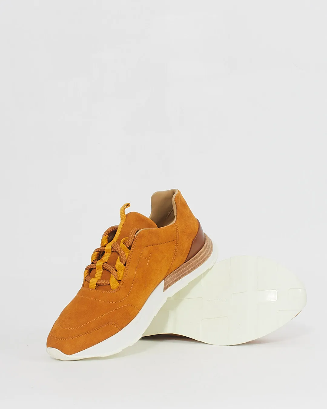 Hermès Tan Suede Buster Sneakers - 37