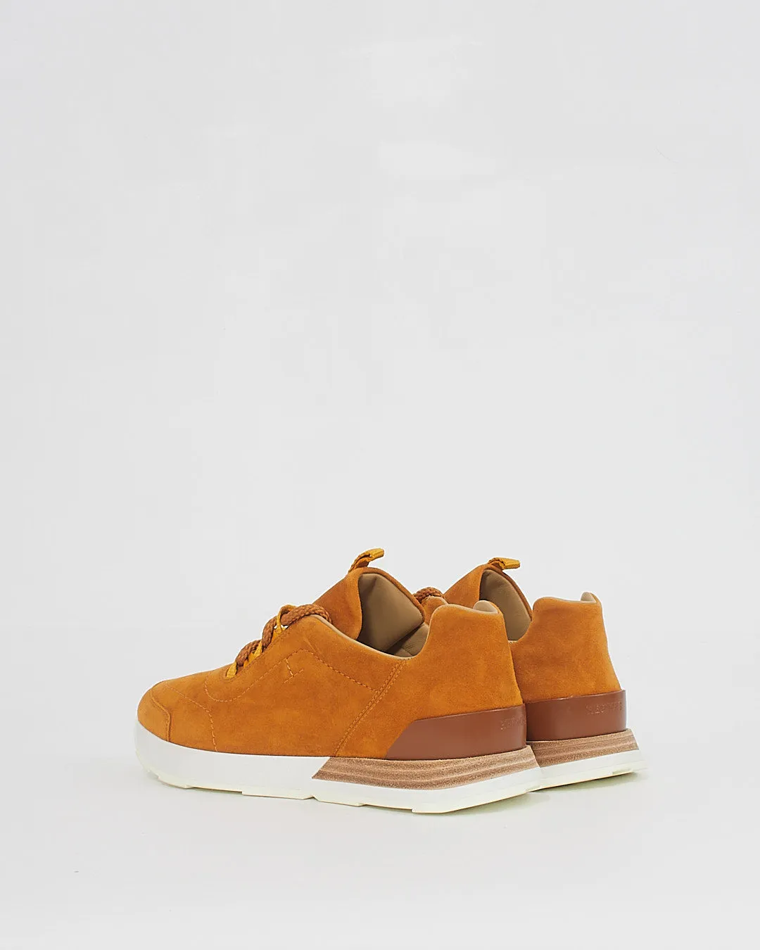 Hermès Tan Suede Buster Sneakers - 37