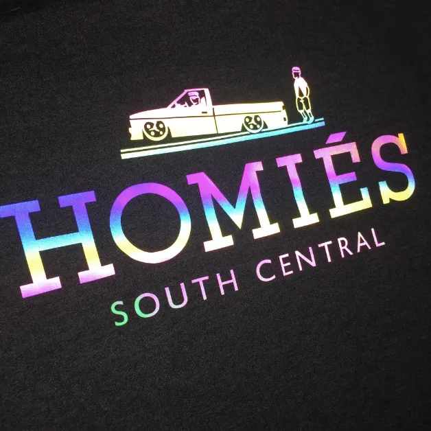 HOMIÉS IRIDESCENT REFLECTIVE MUSCLE TEE