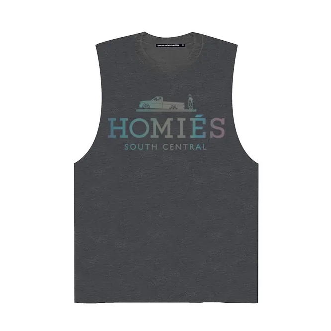 HOMIÉS IRIDESCENT REFLECTIVE MUSCLE TEE