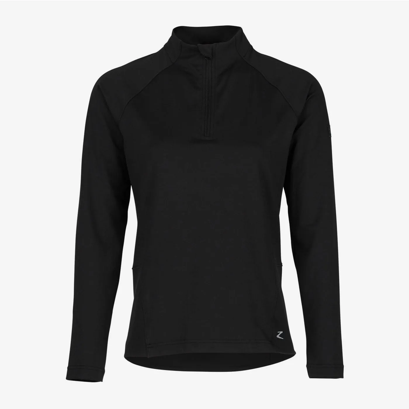 Horze Nadia Training Shirt with Phone Pocket Black