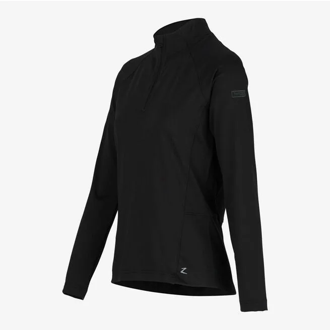 Horze Nadia Training Shirt with Phone Pocket Black