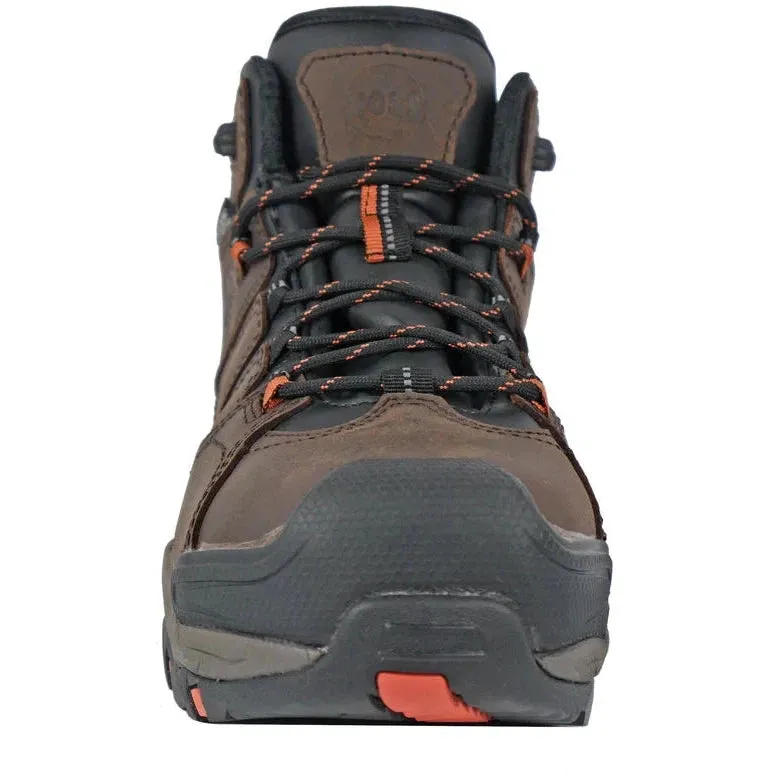 Hoss Men's Tracker Composite Safety Toe Waterproof Work Shoe - Brown - 50251