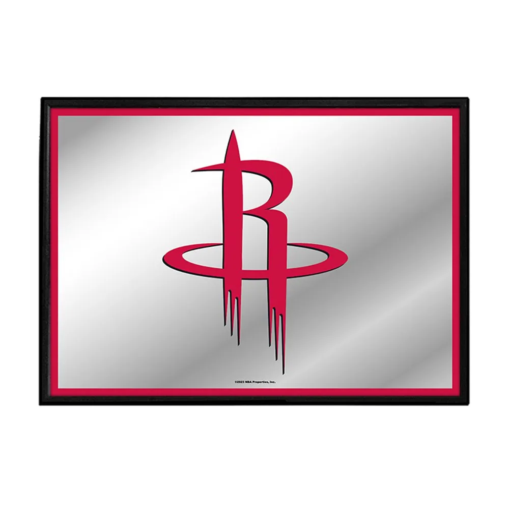 Houston Rockets: Framed Mirrored Wall Sign