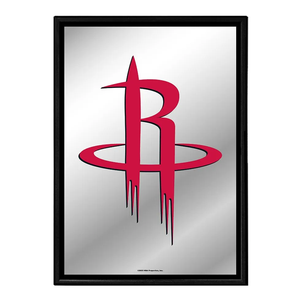 Houston Rockets: Framed Mirrored Wall Sign