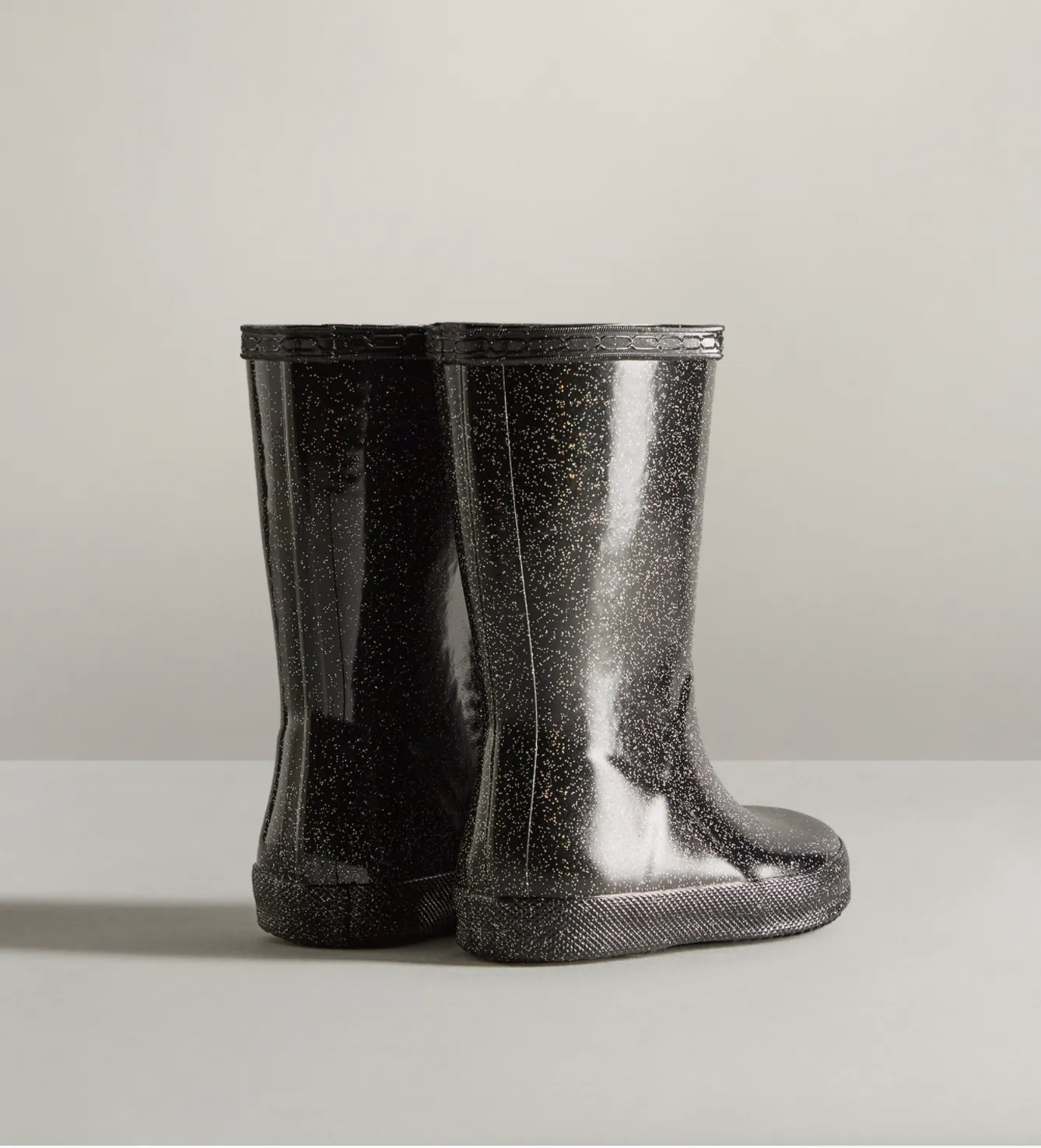 Hunter - Kids First Classic Rain Boots - Starcloud Black