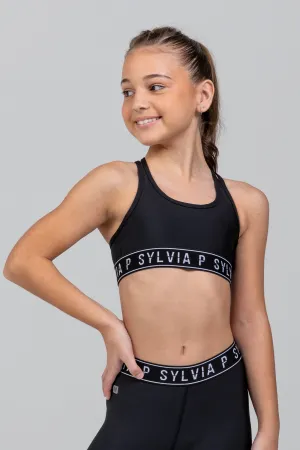 Iconic SP Crop Top - Black