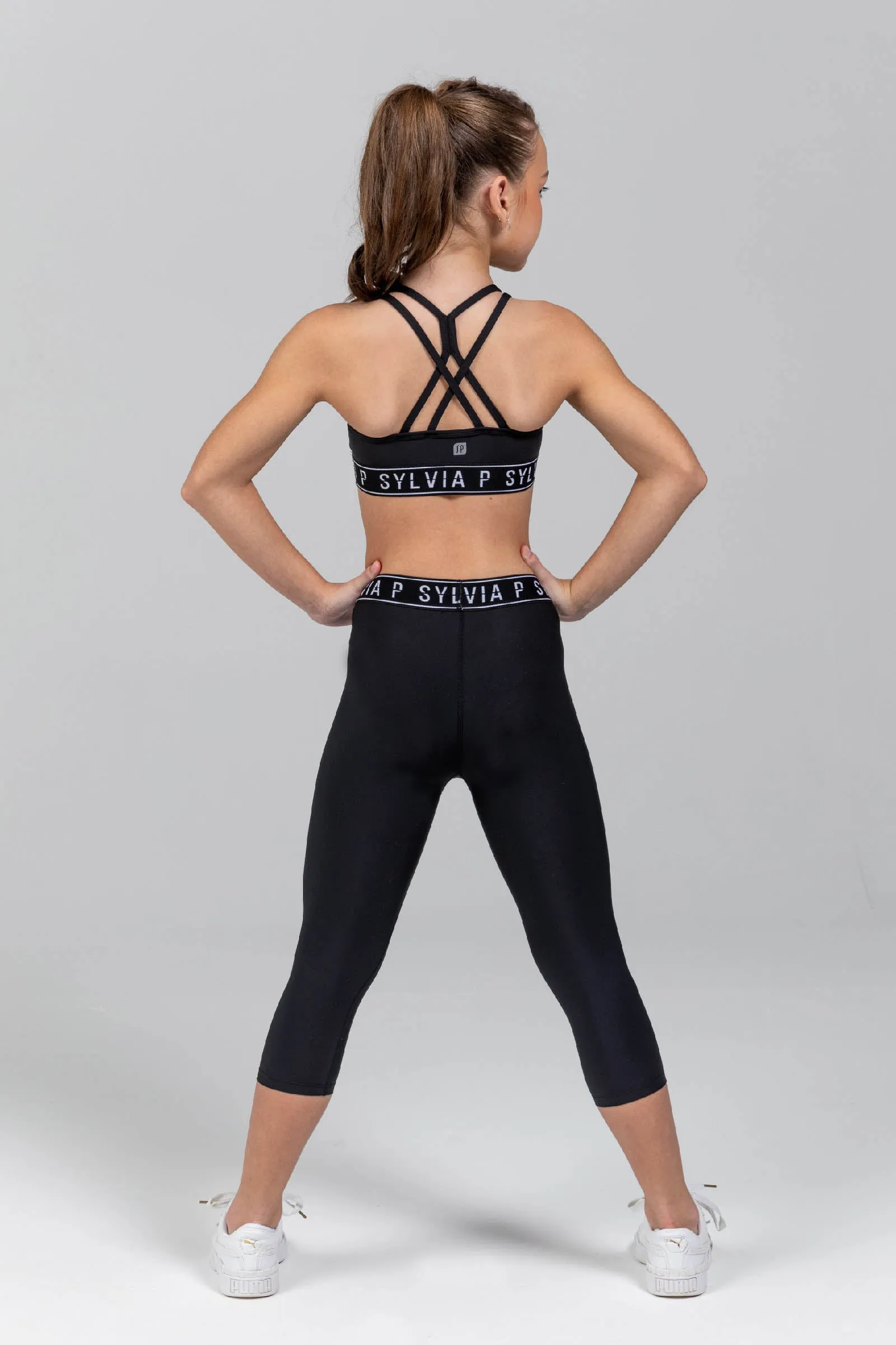Iconic SP Crop Top - Black