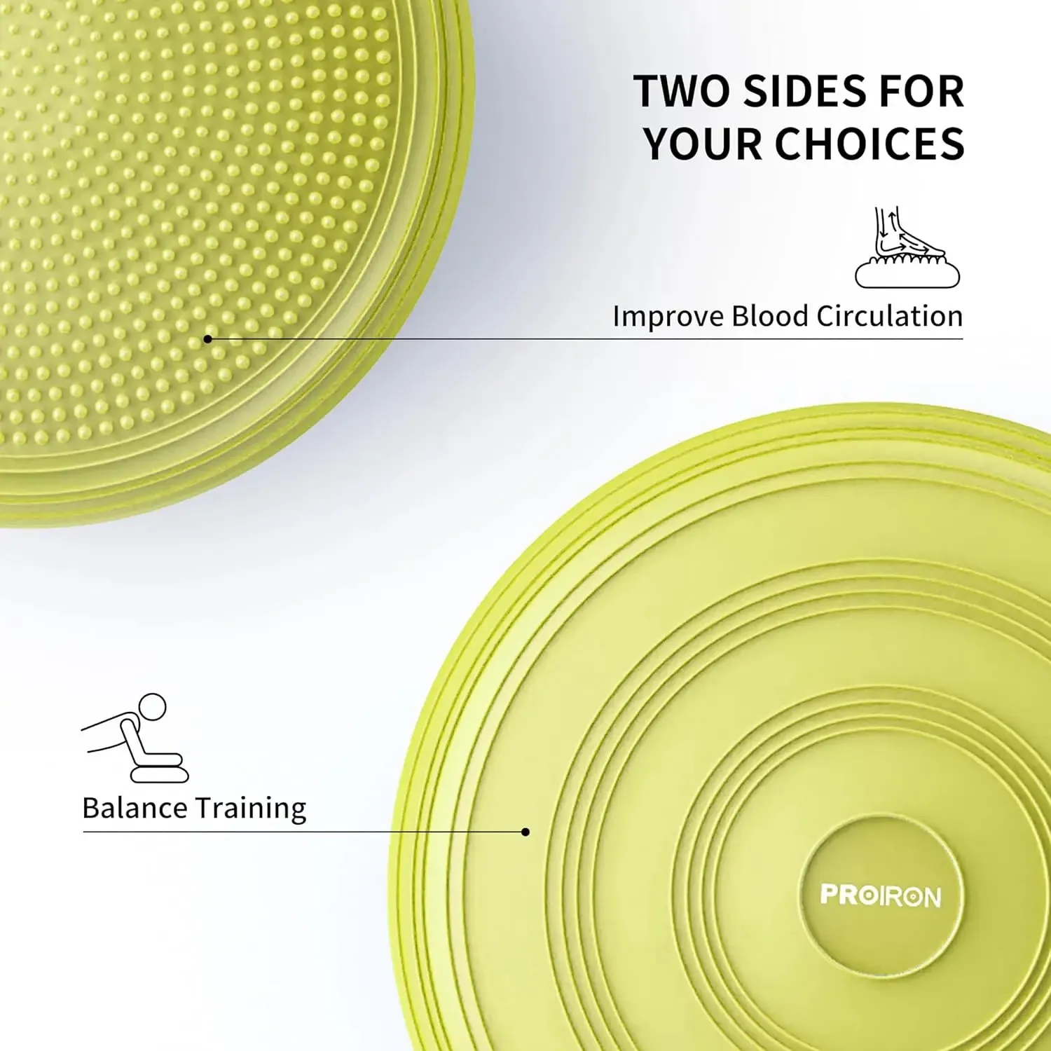 Inflatable Wobble Cushion Balance Board