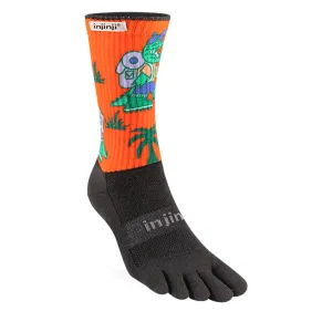 Injinji Artist Design Mens Trail Crew Socks