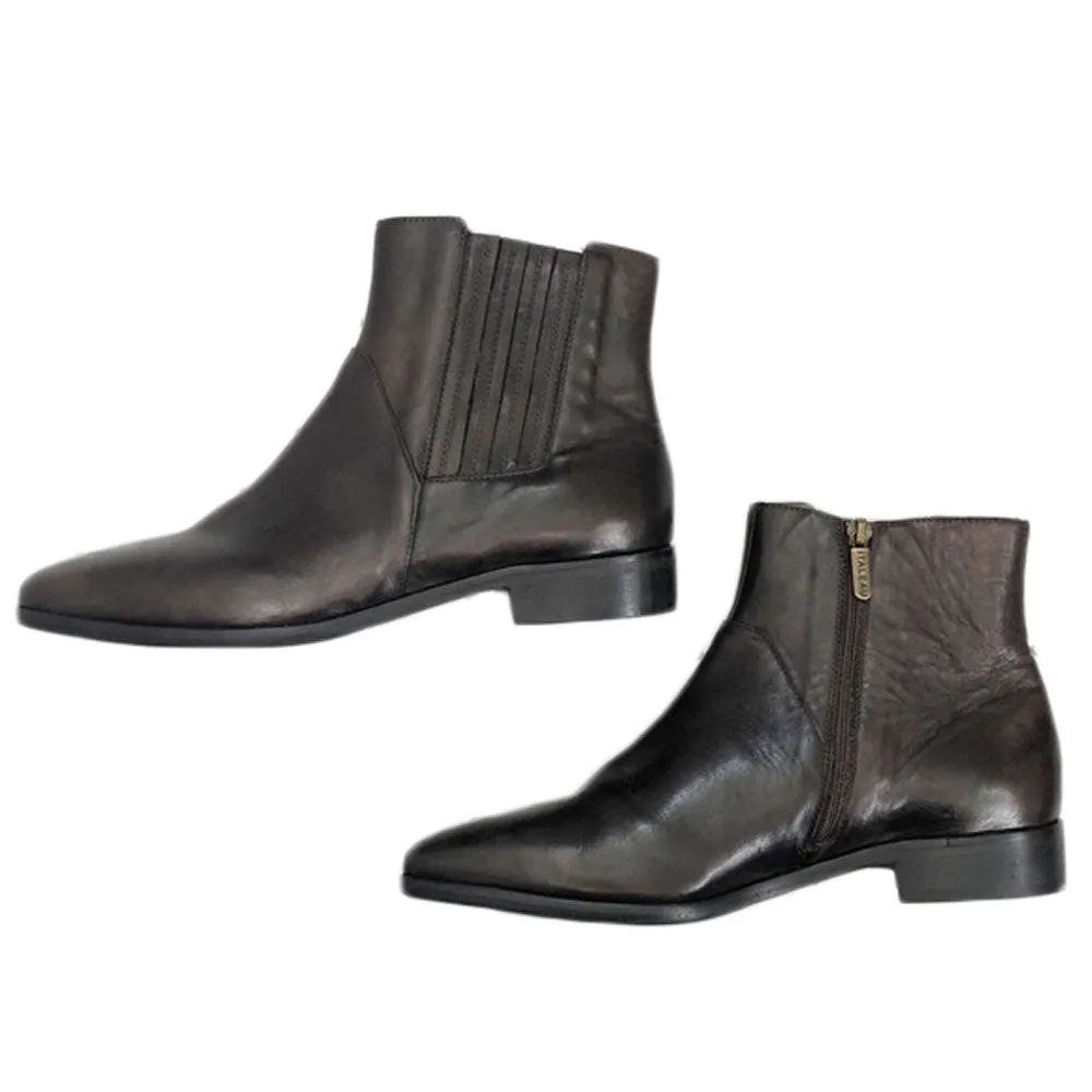 ITALEAU Women's Black Lunella Ankle Booties Shila002 US 7.5 NIB