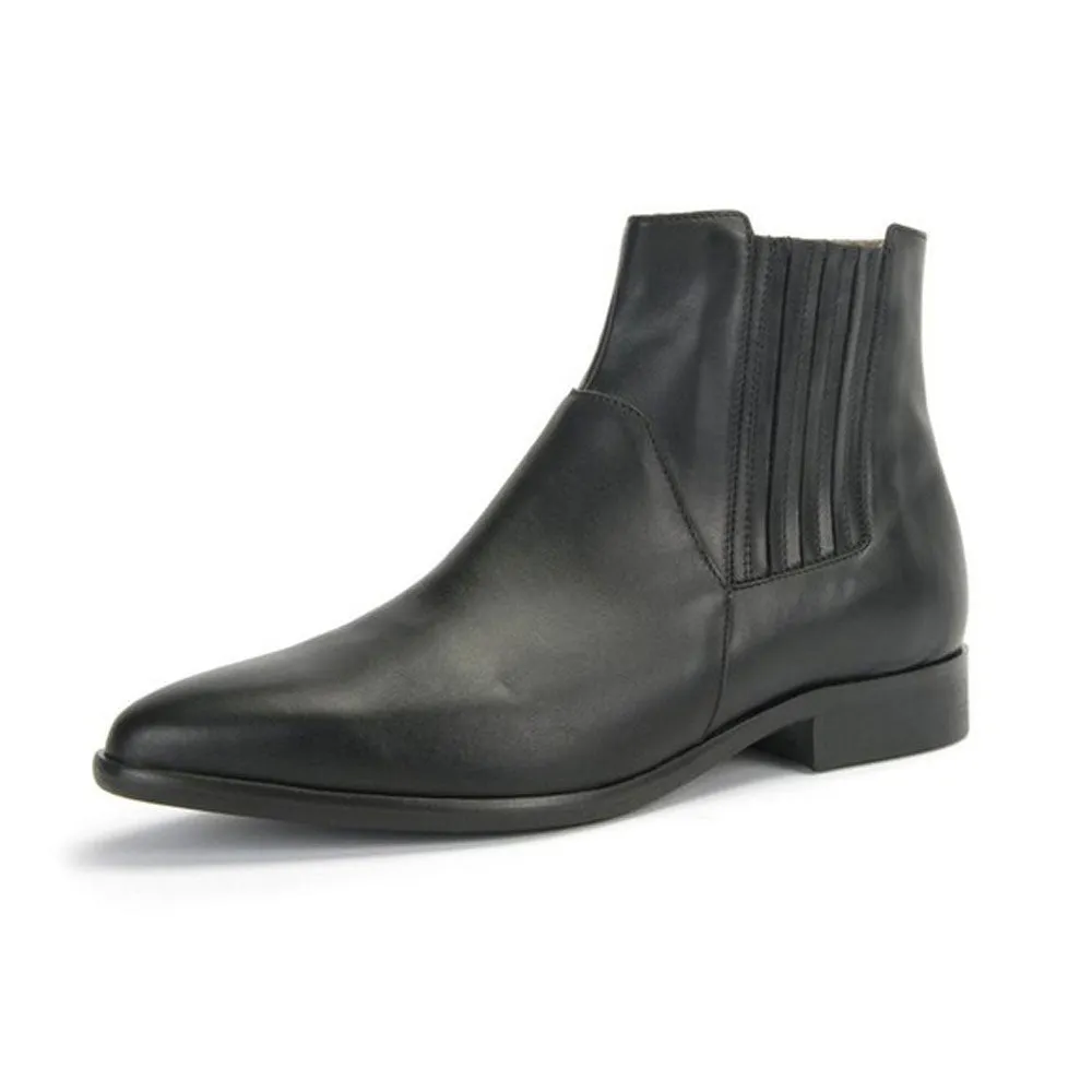 ITALEAU Women's Black Lunella Ankle Booties Shila002 US 7.5 NIB