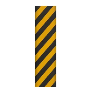 Jessup Griptape Black/Yellow Stripe Sheet 9"