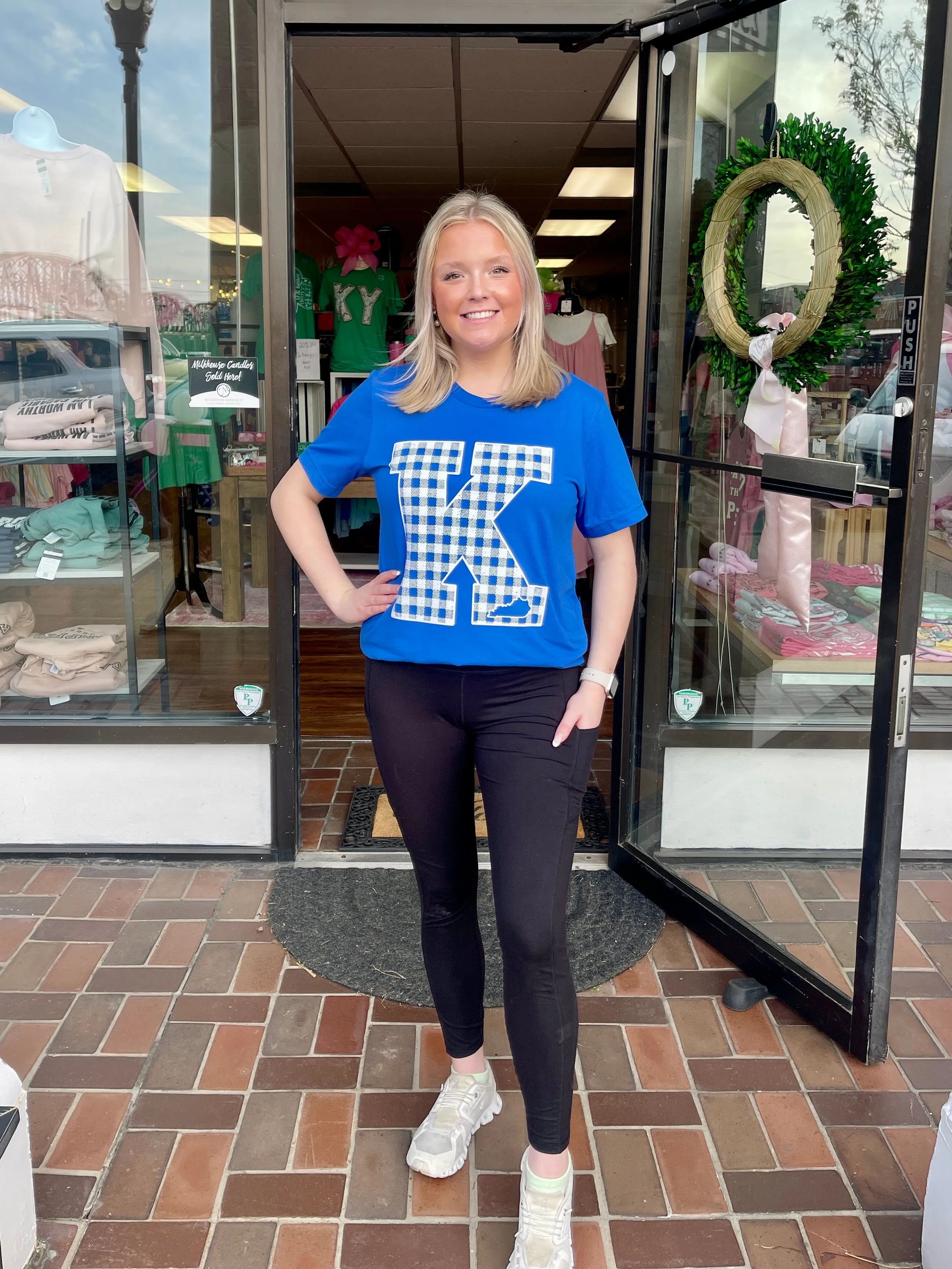 K Plaid Kentucky Unisex Tee