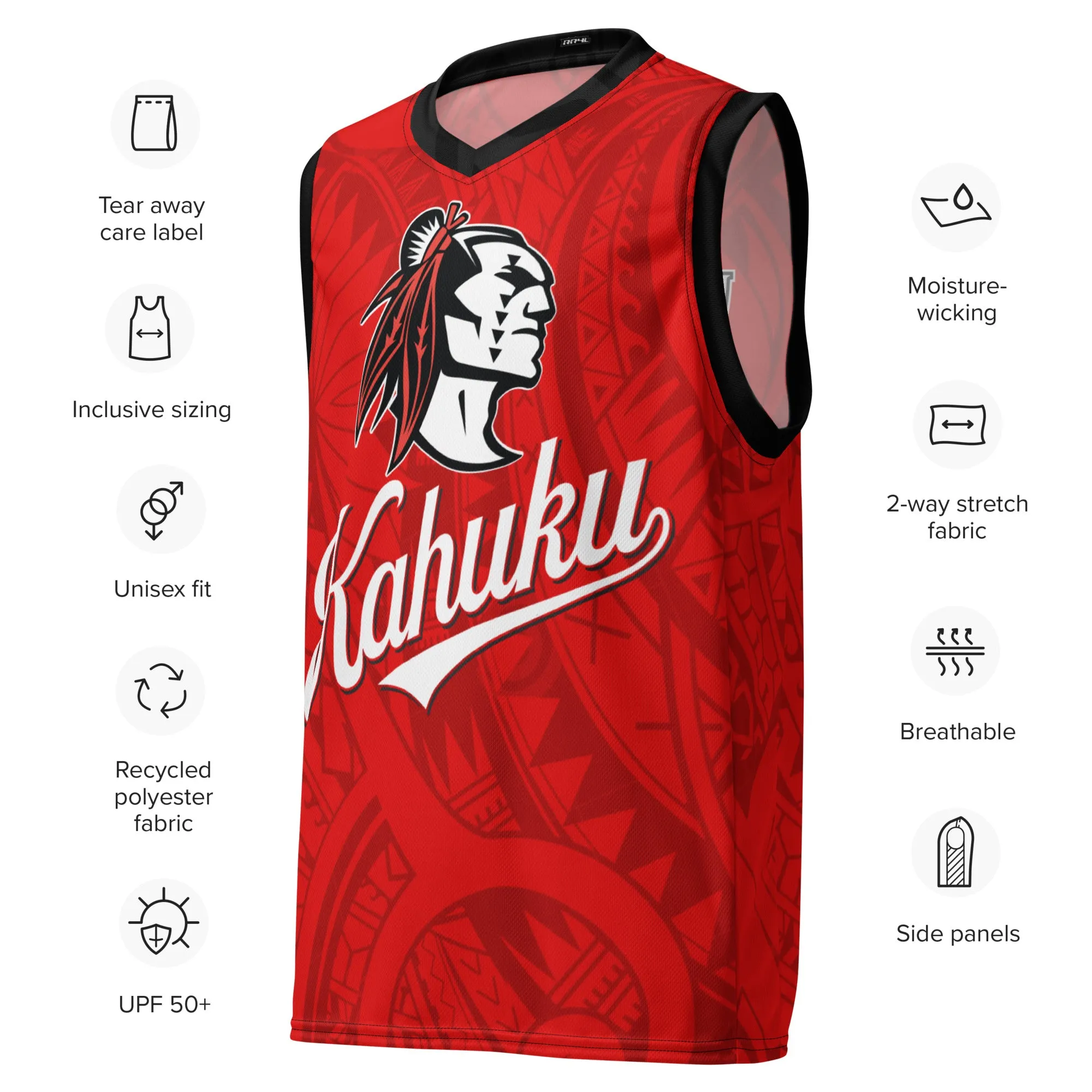 Kahuku Basketball Sleeveless Jersey